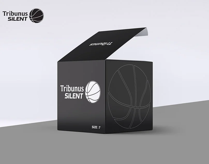 Ball box packaging design and 3D render by Mueen Haider