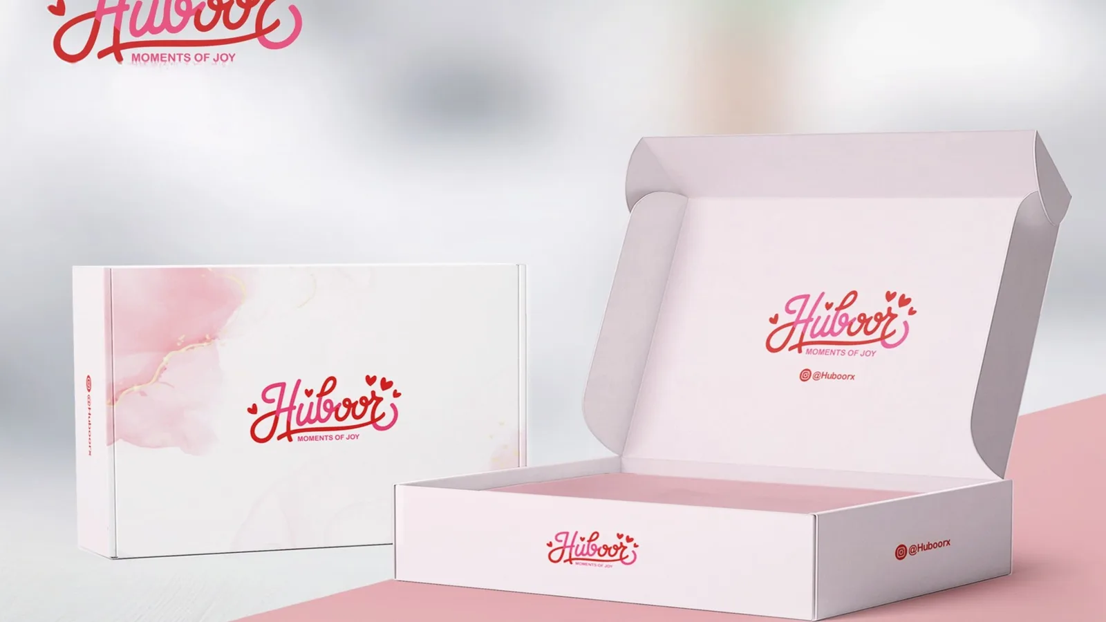 Branded mailer box packaging by Mueen Haider