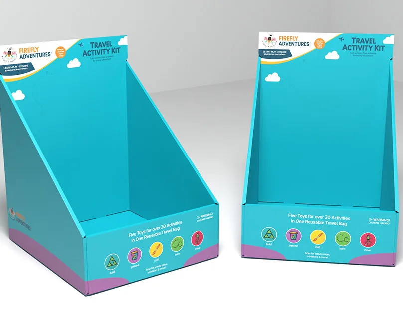 Retail counter display box by Mueen Haider