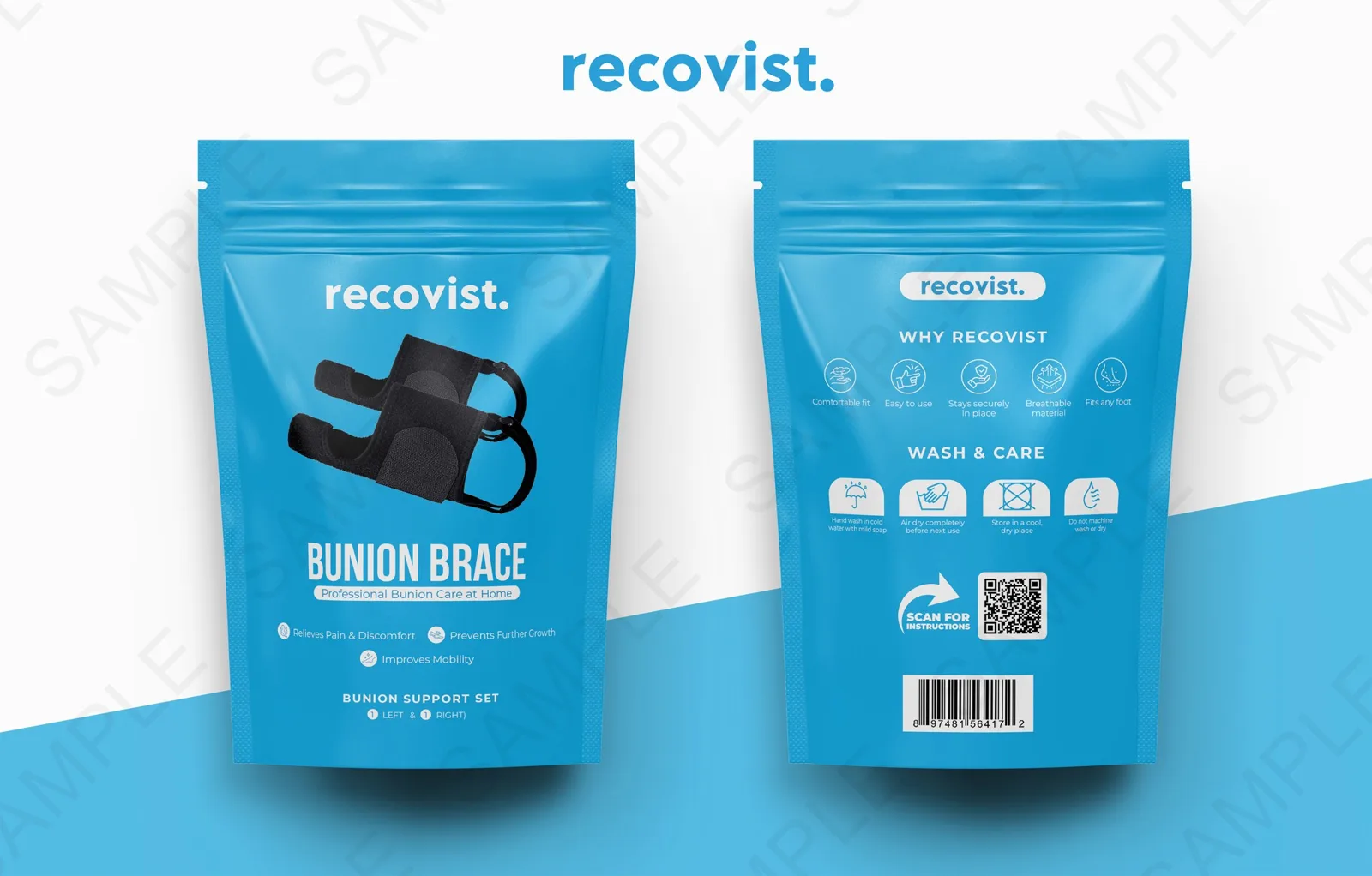 Stand-up pouch packaging design by Mueen Haider